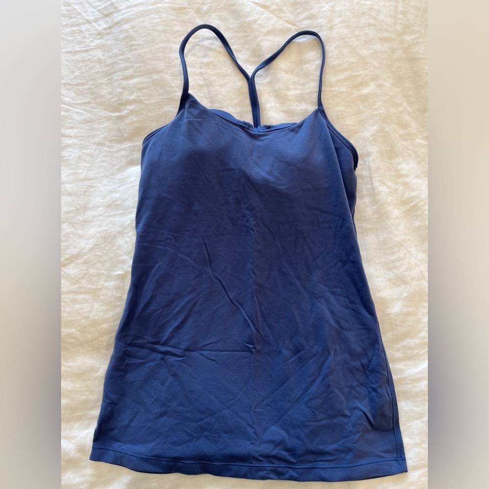 Beautiful Lululemon power Y tank - barely used, excellent condition